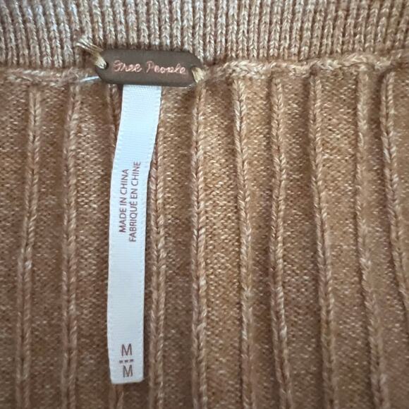 Free People Mod Faux Wrap Ribbed Mini Skirt Size M - Picture 6 of 9